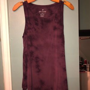 Purple Tie Dye Tank